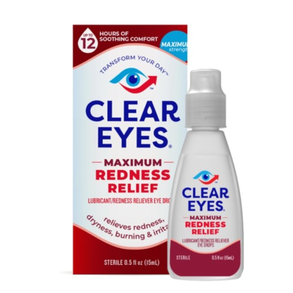 Köp Clear Eyes Maximum Redness Relief | 15 ml i Sverige mot röda ögon